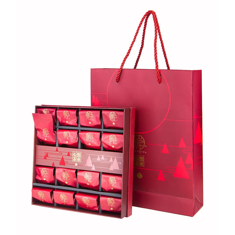 新会橙子视频APP涉黄普洱茶茶礼盒（十六个装）